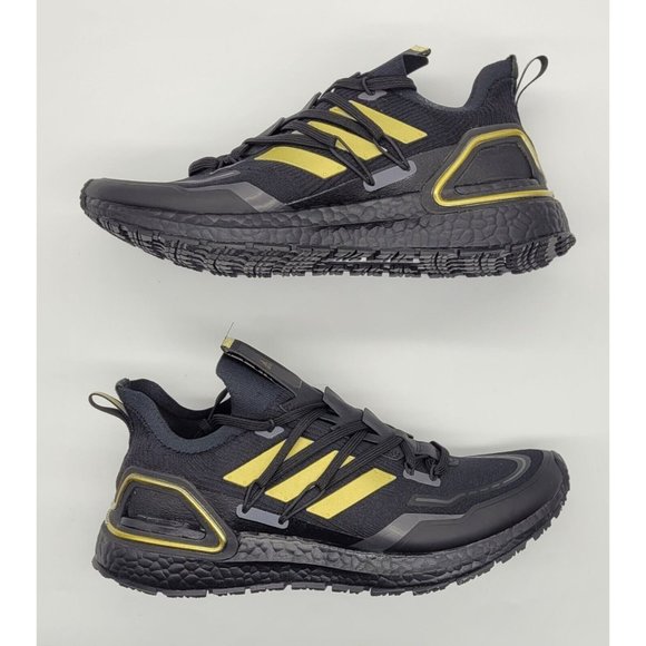 Adidas Ultraboost 20 Explorer 'Black Gold Metallic' H03051 - Picture 2 of 11